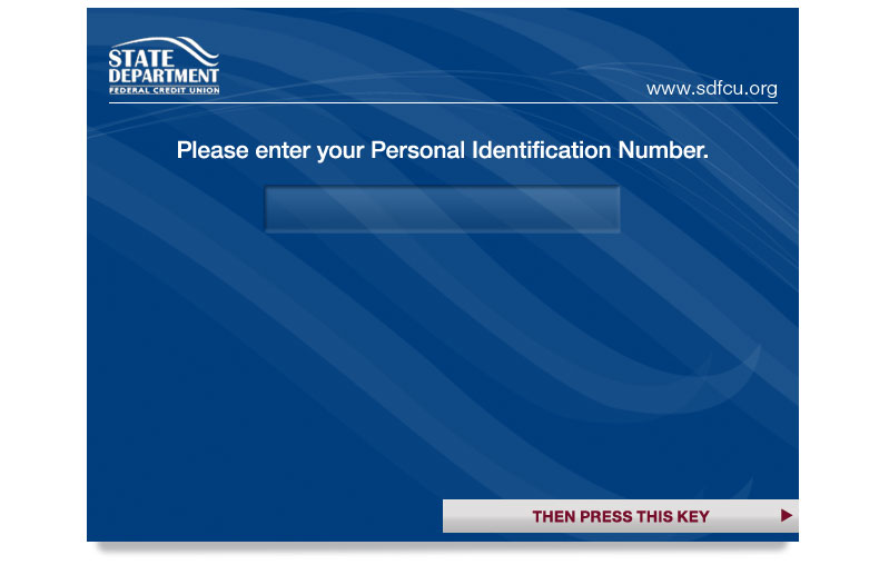 ATM Enter Your PIN theme