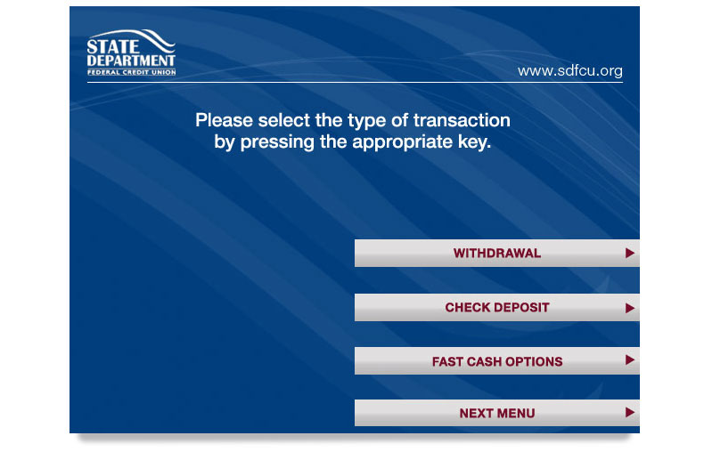 ATM Select Transaction theme